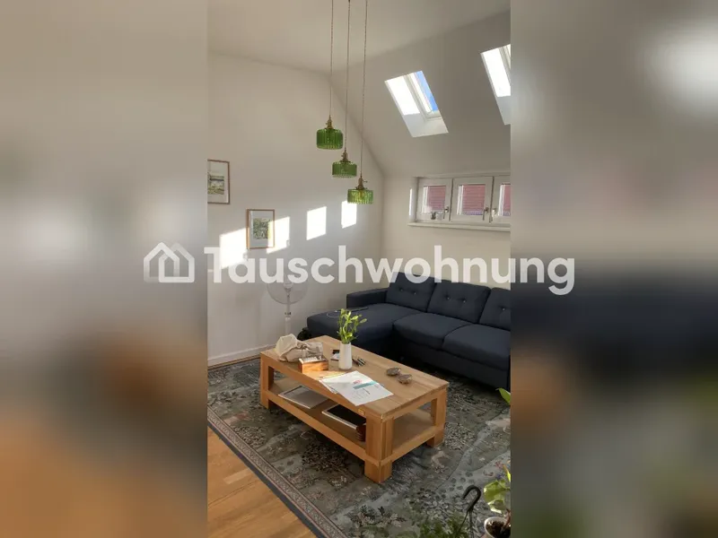 Tauschwohnung: Dachgeschoss mit Südbalkon, grüne Aussicht! Hell und ruhig — photo 1